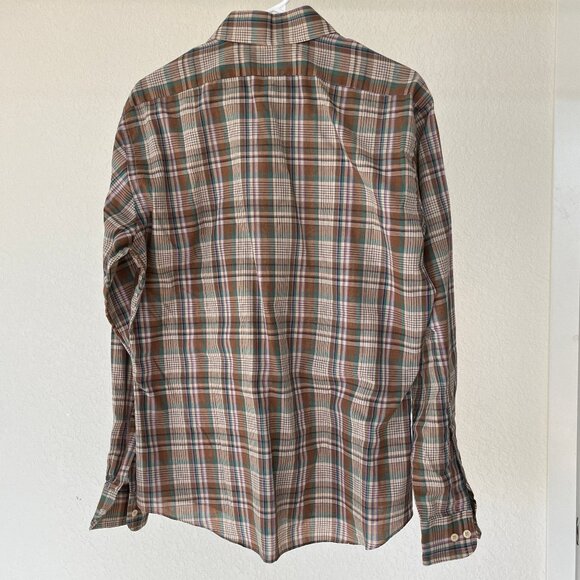 Arrow Brigade Long Sleeve Button Up Plaid Vintage Shirt Large - Picture 3 of 7